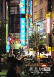 日本东京街道,街头巷尾的风情画卷