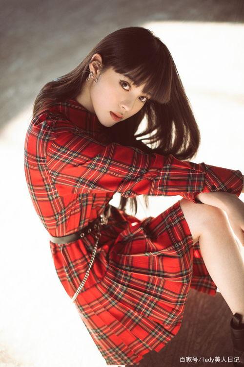 日本女生的齐刘海,齐刘海下的甜美风采